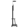 Techly ICA-TR33 reklaminio ekrano laikiklis 177,8 cm (70 colių) juodas