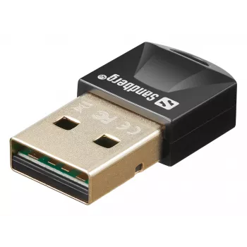 „Sandberg“ USB BT 5.3 belaidis raktas, belaidis, USB, „Bluetooth“, 3 Mbit/s, juodas