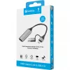 Sandberg HDMI Capture Link į USB-C/A, HDMI Type A (standartinis), USB Type-A + USB Type-C, moteriška, vyriška, tiesus, tiesus
