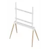 TV laikiklis Gembird TVS-86F-01-W 2,18 m balta mediena 40 kg