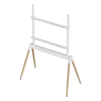 TV laikiklis Gembird TVS-86F-01-W 2,18 m balta mediena 40 kg