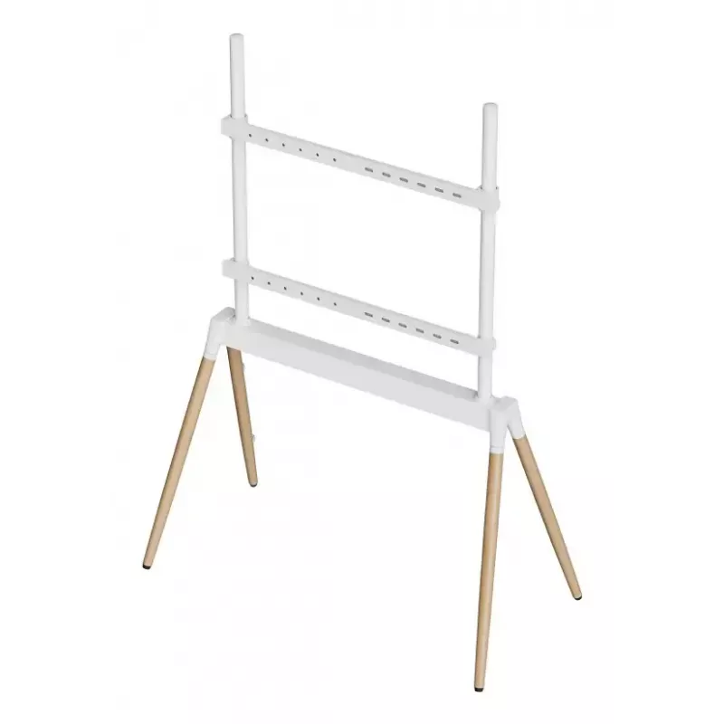 TV laikiklis Gembird TVS-86F-01-W 2,18 m balta mediena 40 kg