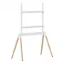 TV laikiklis Gembird TVS-86F-01-W 2,18 m balta mediena 40 kg