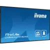 iiyama LH8664UHS-B2AG reklaminis ekranas Skaitmeninės reklamos plokščiasis ekranas 2.17 m (85,6 colio) Wi-Fi 500 cd/m² 4K Ultra HD Juodas Integruotas procesorius Android 11 24/7