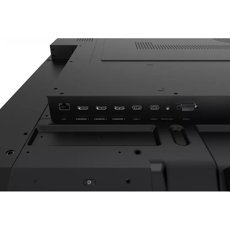 iiyama LH8664UHS-B2AG reklaminis ekranas Skaitmeninės reklamos plokščiasis ekranas 2.17 m (85,6 colio) Wi-Fi 500 cd/m² 4K Ultra HD Juodas Integruotas procesorius Android 11 24/7