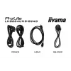iiyama LH8664UHS-B2AG reklaminis ekranas Skaitmeninės reklamos plokščiasis ekranas 2.17 m (85,6 colio) Wi-Fi 500 cd/m² 4K Ultra HD Juodas Integruotas procesorius Android 11 24/7