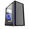 Kompiuterio korpusas Gembird CCC-FORNAX-960B Midi Tower juodas