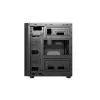PC korpusas GEMBIRD Fornax 160 Mini Tower — juodas, SPCC, palaiko ITX/mATX/ATX, 1×3,5 colio + 3×2,5 colio lizdai, 7 išplėtimo lizdai, 445×185×390 mm
