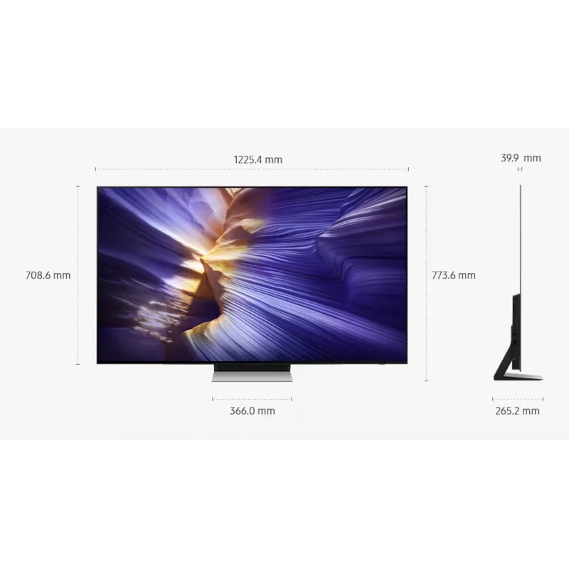 Samsung 55 colių OLED S90F 4K Vision AI išmanusis televizorius (2025)