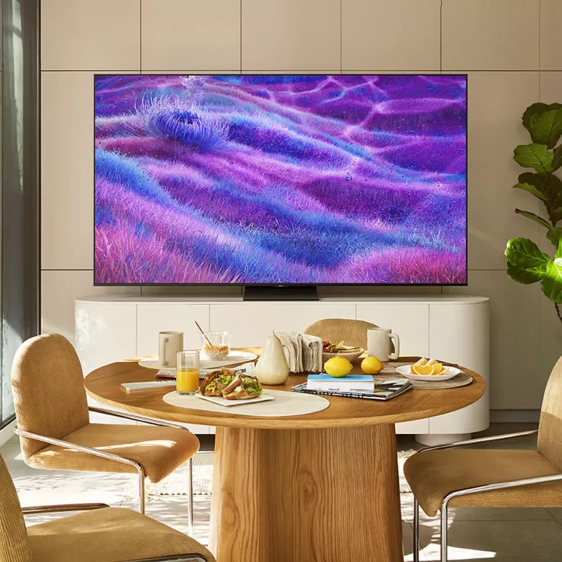 Samsung QE65QN80FAU 165,1 cm (65 colių) 4K Ultra HD išmanusis televizorius su Wi-Fi, sidabrinis