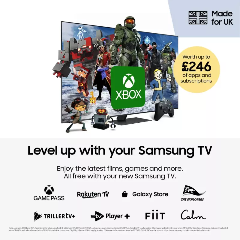 LED televizorius Samsung UE32F6000FKXXU 32 colių (81,3 cm) Full HD 1920x1080, Tizen, Wi‑Fi, HDR10+, 2×HDMI, 2.0ch, VESA 200×200