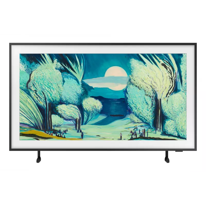 Televizorius Samsung QE43LS03FAU The Frame 43 colių 4K QLED Dual LED Tizen, 3840×2160, Wi‑Fi, juodos spalvos