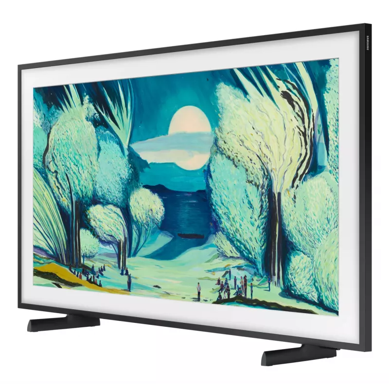 Televizorius Samsung QE43LS03FAU The Frame 43 colių 4K QLED Dual LED Tizen, 3840×2160, Wi‑Fi, juodos spalvos