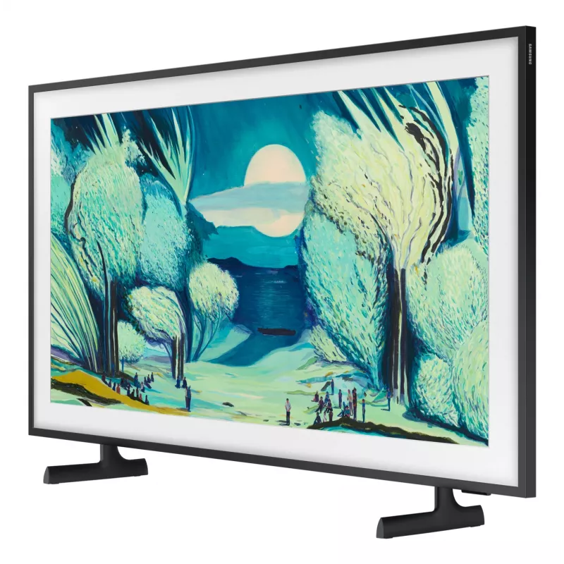 Televizorius Samsung QE43LS03FAU The Frame 43 colių 4K QLED Dual LED Tizen, 3840×2160, Wi‑Fi, juodos spalvos