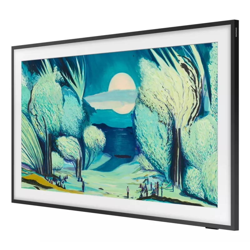 Televizorius Samsung QE43LS03FAU The Frame 43 colių 4K QLED Dual LED Tizen, 3840×2160, Wi‑Fi, juodos spalvos