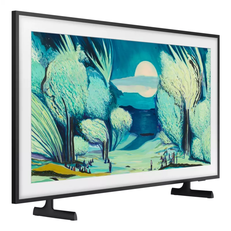 Televizorius Samsung QE43LS03FAU The Frame 43 colių 4K QLED Dual LED Tizen, 3840×2160, Wi‑Fi, juodos spalvos