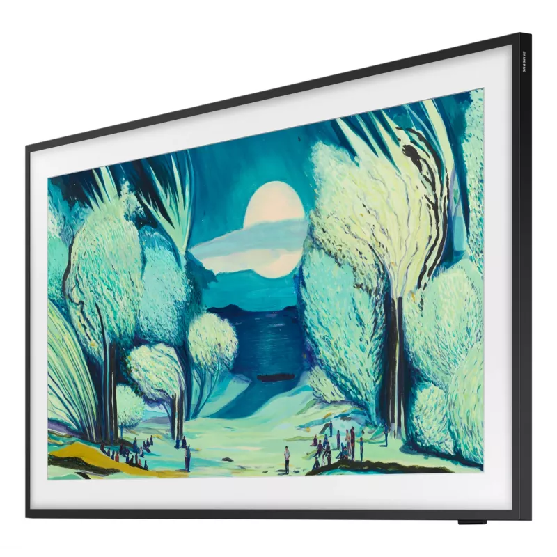 Televizorius Samsung QE43LS03FAU The Frame 43 colių 4K QLED Dual LED Tizen, 3840×2160, Wi‑Fi, juodos spalvos