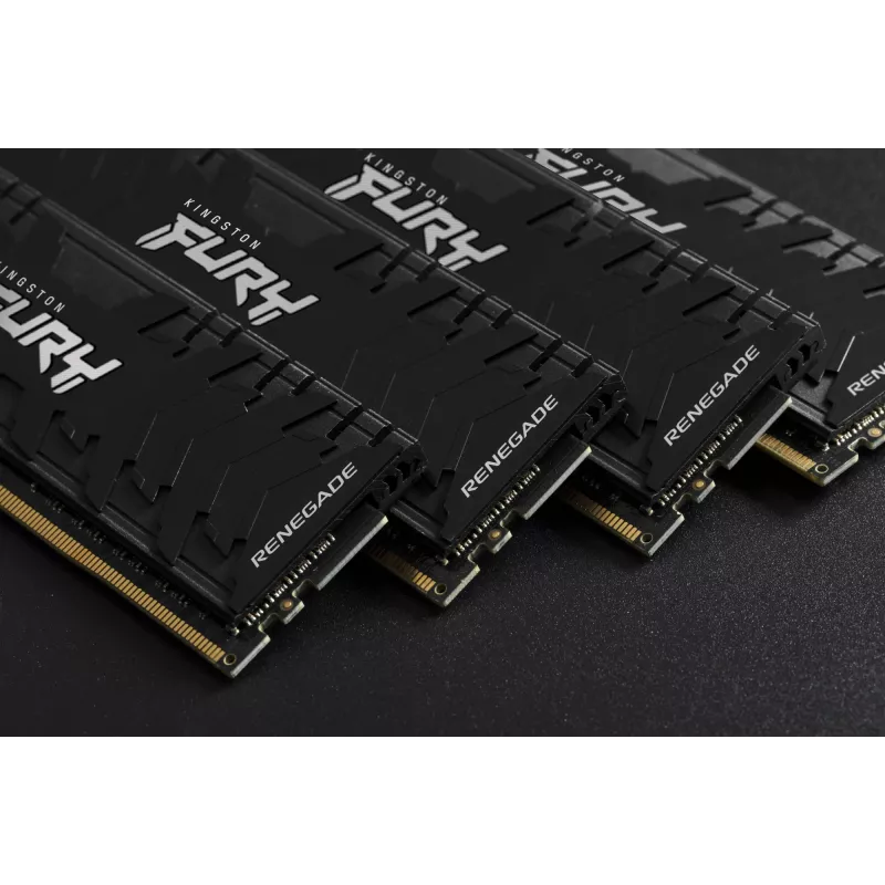 Kingston Technology FURY 32GB 3200MT/s DDR4 CL16 DIMM (2 rinkinys) 1Gx8 Renegade Juoda