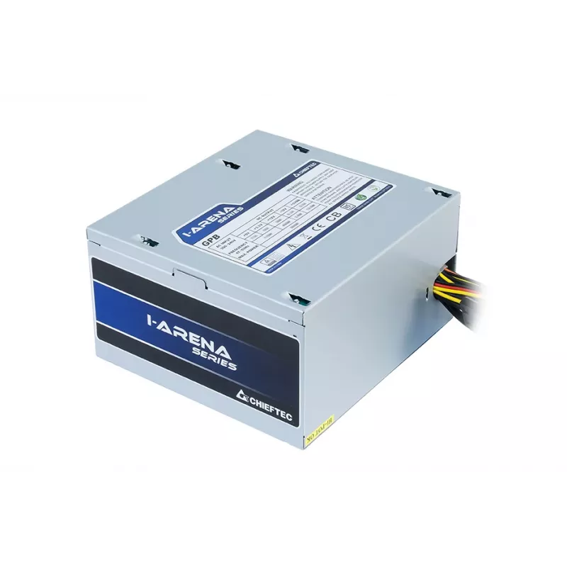 Chieftec GPB-450S maitinimo blokas 450 W 20+4 kontaktų ATX PS/2 Sidabrinis