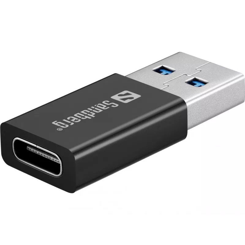 Sandberg USB-C/A DVD įrenginys, juodas, dėklas, stacionariam/nešiojamam kompiuteriui, DVD Super Multi DL, USB Type-C, CD-R, CD-ROM, CD-RW, DVD+R DL, DVD-R, DVD-R DL, DVD-RAM, DVD-ROM, DVD-RW