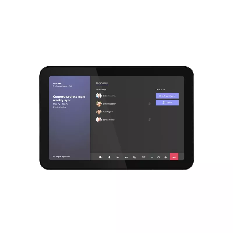 Lenovo ThinkSmart One, skirta Microsoft Team Rooms, vaizdo konferencijų sistema, eterneto LAN