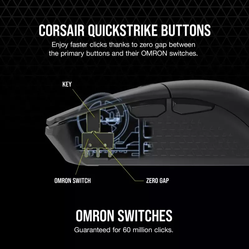 Žaidimų pelė Corsair KATAR ELITE Wireless