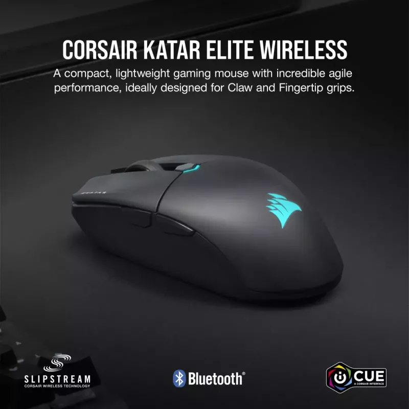 Žaidimų pelė Corsair KATAR ELITE Wireless