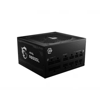 MSI MAG A650GL maitinimo blokas 650 W 20+4 kontaktų ATX ATX Juoda