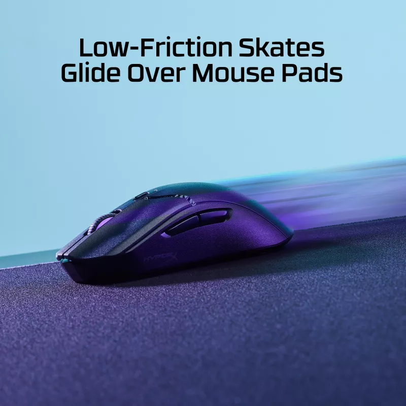 HyperX Pulsefire Haste 2 Core Wls - Žaidimų pelė (juoda/juoda)