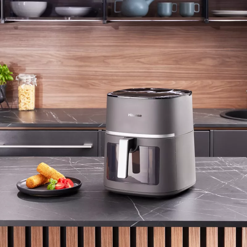 Hisense HAF1900D gruzdintuvė Viena 7 l 1800 W Karšto oro gruzdintuvė Juoda