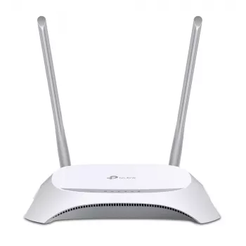 TP-Link TL-MR3420 belaidis maršrutizatorius Fast Ethernet Vienos juostos (2,4 GHz) Juoda, balta