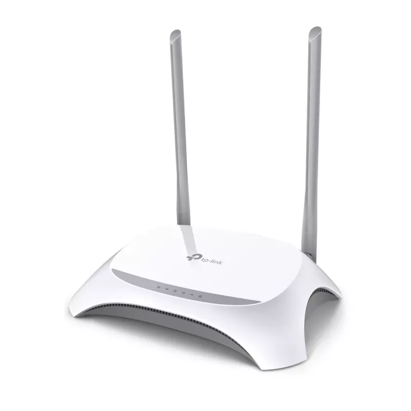 TP-Link TL-MR3420 belaidis maršrutizatorius Fast Ethernet Vienos juostos (2,4 GHz) Juoda, balta