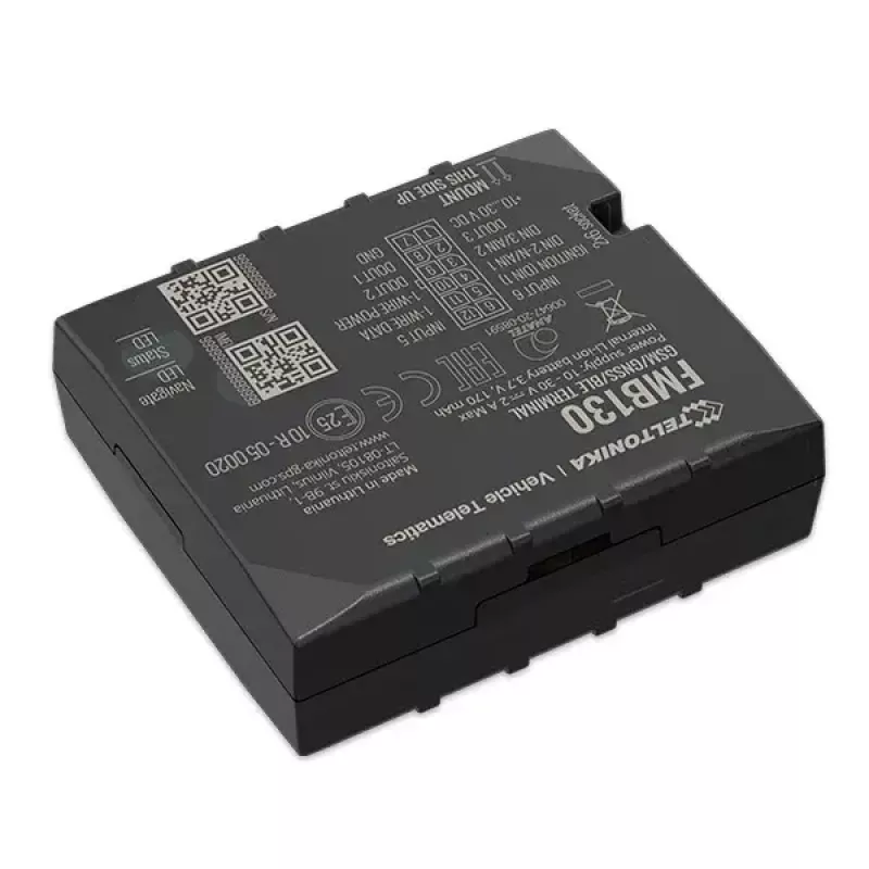 GPS seklys Teltonika FMB130 Automobilinis Juodas