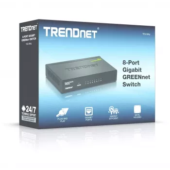 Nevaldomas komutatorius Trendnet GREENnet TEG-S82G