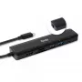 CLUB3D USB-C 7 viename šakotuvas HDMI 4K60Hz SD TF kortelių lizdas 2x USB A USB-C PD RJ45 veikia su Thunderbolt 3