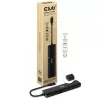 CLUB3D USB-C 7 viename šakotuvas HDMI 4K60Hz SD TF kortelių lizdas 2x USB A USB-C PD RJ45 veikia su Thunderbolt 3