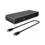 ICY BOX IB-DK8801-TB4 laidinis Thunderbolt 4 antracitas, juodas