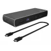 ICY BOX IB-DK8801-TB4 laidinis Thunderbolt 4 antracitas, juodas