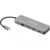 Sandberg USB-C 13-in-1 kelionių dokas, USB Type-C, 100 W galios tiekimas, Ethernet 1000 Mbit/s