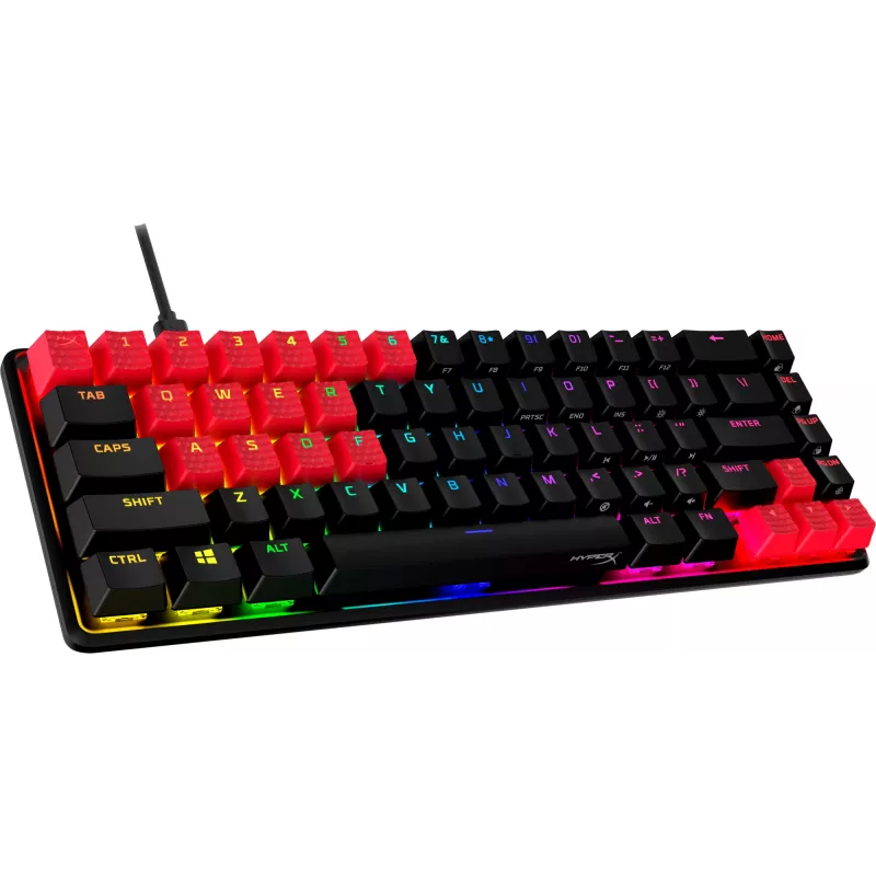 HyperX Rubber Keycaps - Žaidimų priedų rinkinys - Raudona (US išdėstymas)