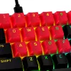 HyperX Rubber Keycaps - Žaidimų priedų rinkinys - Raudona (US išdėstymas)