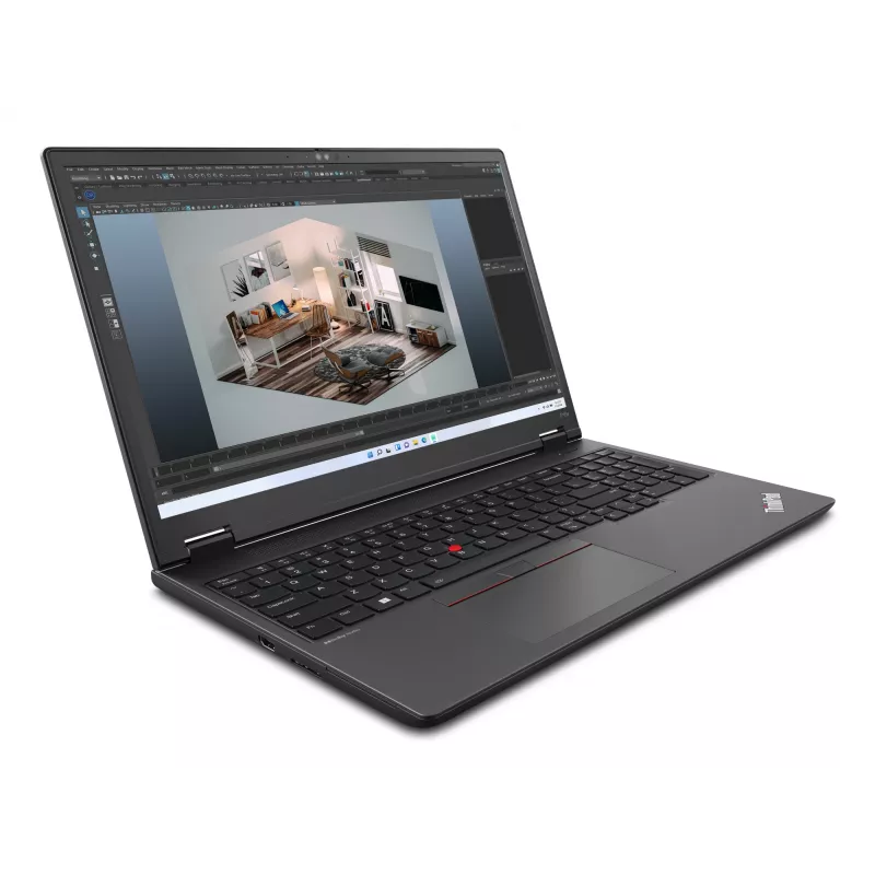 Lenovo ThinkPad P16v Gen 2 (Intel) Intel Core Ultra 7 165H Mobilioji darbo stotis 40,6 cm (16 colių) WUXGA 32 GB DDR5-SDRAM 1 TB SSD NVIDIA RTX 2000 Ada Wi-Fi 6E (802.11ax) Windows 11 Pro Anglų Juoda