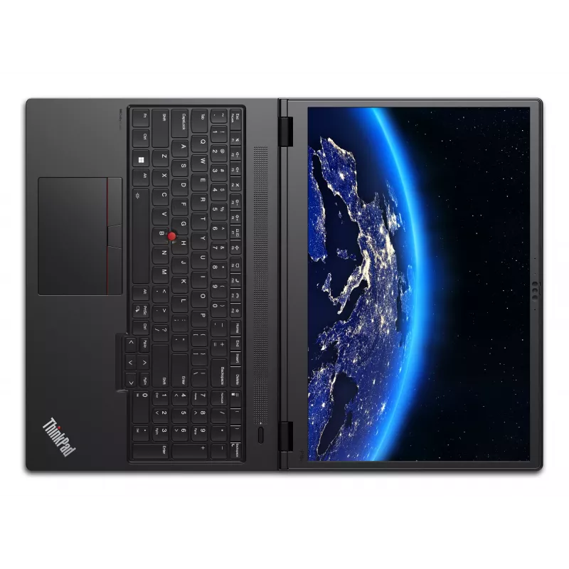 Lenovo ThinkPad P16v Gen 2 (Intel) Intel Core Ultra 7 165H Mobilioji darbo stotis 40,6 cm (16 colių) WUXGA 32 GB DDR5-SDRAM 1 TB SSD NVIDIA RTX 2000 Ada Wi-Fi 6E (802.11ax) Windows 11 Pro Anglų Juoda