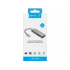 Sandberg USB-C Dock HDMI + 2xUSB-A + 2xUSB-C + PD100W, laidinis, USB 3.2 Gen 1 (3.1 Gen 1) Type-C, 100 W, aliuminis, 4K Ultra HD, 3840 x 2160 pikselių