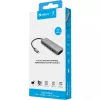 Sandberg USB-C Dock HDMI + 2xUSB-A + 2xUSB-C + PD100W, laidinis, USB 3.2 Gen 1 (3.1 Gen 1) Type-C, 100 W, aliuminis, 4K Ultra HD, 3840 x 2160 pikselių