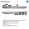 HP EliteBook 6 G1i Intel Core Ultra 5 225U nešiojamasis kompiuteris 33,8 cm (13,3 colio) WUXGA 16 GB DDR5-SDRAM Wi-Fi 7 (802.11be) Windows 11 Pro AI PC sidabrinis