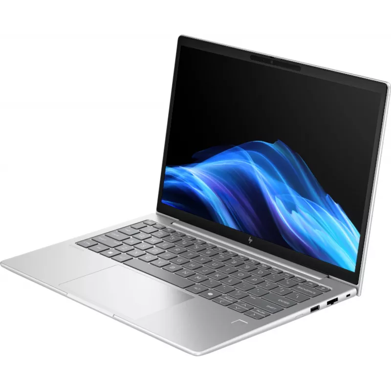 HP EliteBook 6 G1i Intel Core Ultra 5 225U nešiojamasis kompiuteris 33,8 cm (13,3 colio) WUXGA 16 GB DDR5-SDRAM Wi-Fi 7 (802.11be) Windows 11 Pro AI PC sidabrinis