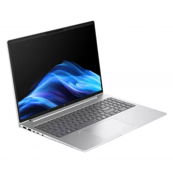 HP EliteBook 6 G1i Intel Core Ultra 7 255U nešiojamas kompiuteris 40,6 cm (16 colių) WUXGA 16 GB DDR5-SDRAM „Wi-Fi 7“ (802.11be) „Windows 11 Pro“ AI kompiuteris sidabrinis