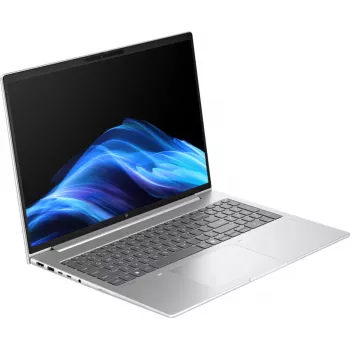 HP EliteBook 6 G1i AI Intel Core Ultra 5 225U nešiojamasis kompiuteris 40,6 cm (16 colių) WUXGA 24 GB DDR5-SDRAM „Wi-Fi 7“ (802.11be) „Windows 11 Pro“ AI kompiuteris sidabrinis