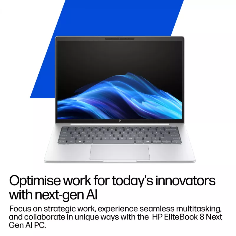 Nešiojamas kompiuteris HP EliteBook 8 G1a 16 colių AMD Ryzen AI 5 340 16GB 512GB SSD Windows 11 Pro